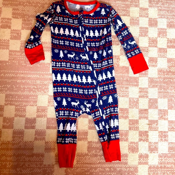 Bums and Roses christmas print 6-9 m - Picture 1 of 2